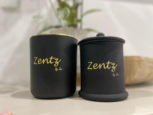 Matt Black Candle - Image 3